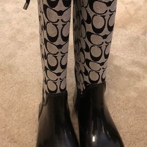 Coach Rainboots
